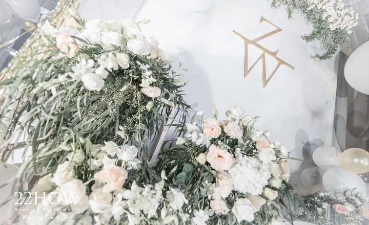 一场ins风小成本婚礼，自然的清新感扑面而来。